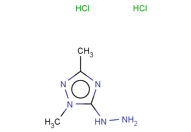 5-hydrazinyl-1,3-dimethyl-1H-1,2,4-triazole dihydrochloride