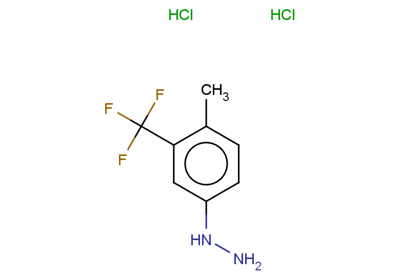 [4-methyl-3-(trifluoromethyl)phenyl]hydrazine dihydrochloride