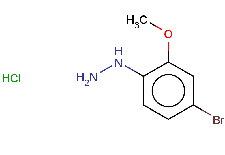 (4-bromo-2-methoxyphenyl)hydrazine hydrochloride
