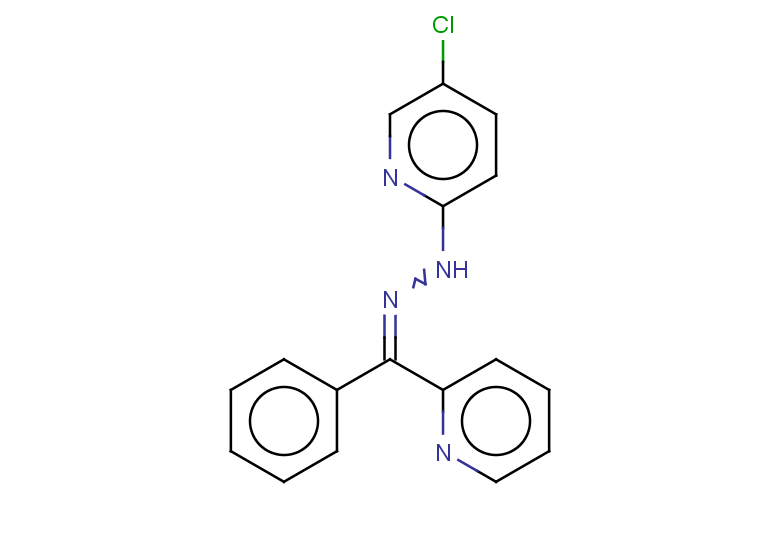 5-chloro-2-{2-[phenyl(pyridin-2-yl)methylidene]hydrazin-1-yl}pyridine