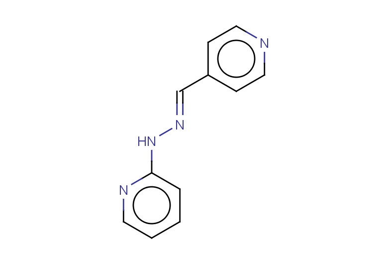 4-[(1E)-[2-(pyridin-2-yl)hydrazin-1-ylidene]methyl]pyridine