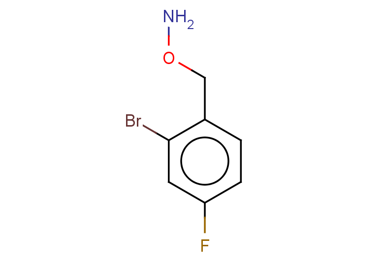 O-[(2-bromo-4-fluorophenyl)methyl]hydroxylamine