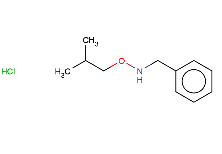 benzyl(2-methylpropoxy)amine hydrochloride