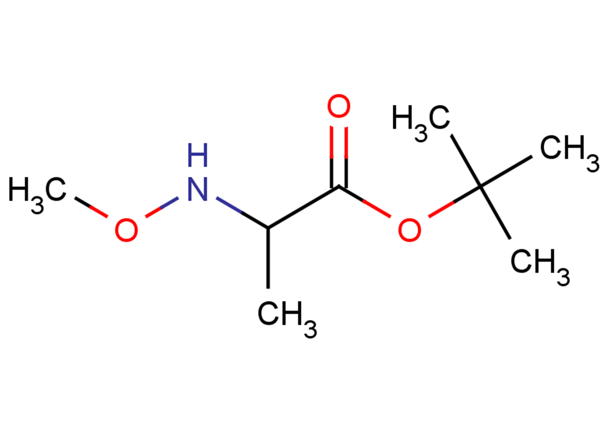 tert-butyl 2-(methoxyamino)propanoate