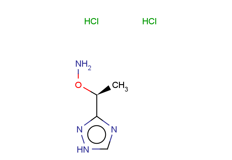 O-[(1S)-1-(1H-1,2,4-triazol-3-yl)ethyl]hydroxylamine dihydrochloride