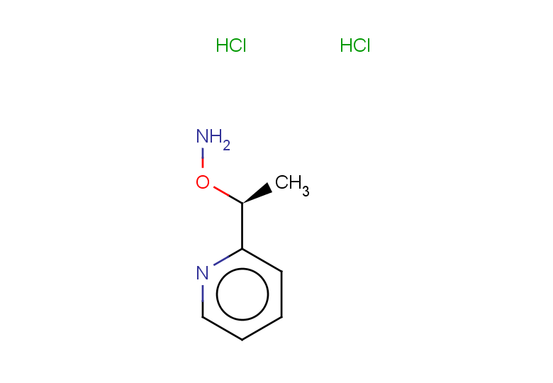 O-[(1S)-1-(pyridin-2-yl)ethyl]hydroxylamine dihydrochloride