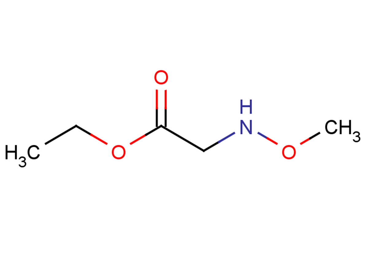 ethyl 2-(methoxyamino)acetate
