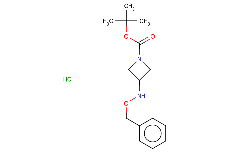 tert-butyl 3-[(benzyloxy)amino]azetidine-1-carboxylate hydrochloride