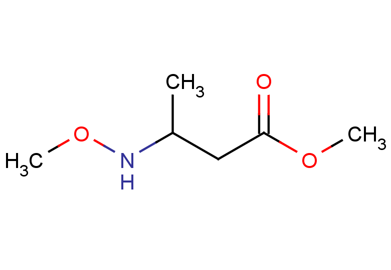 methyl 3-(methoxyamino)butanoate