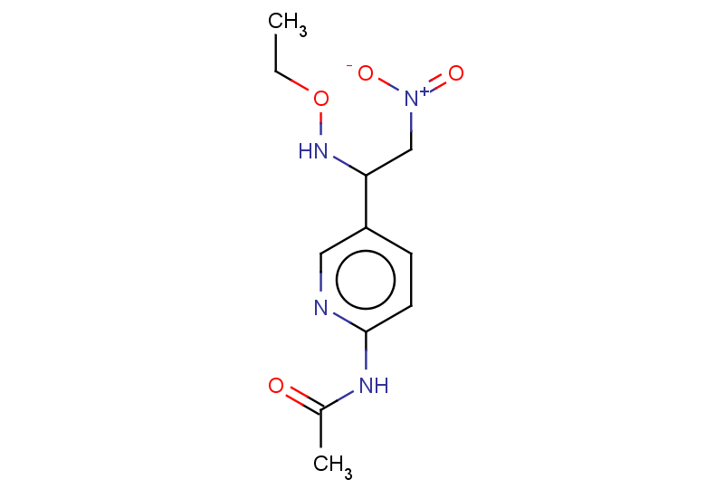 N-{5-[1-(ethoxyamino)-2-nitroethyl]pyridin-2-yl}acetamide