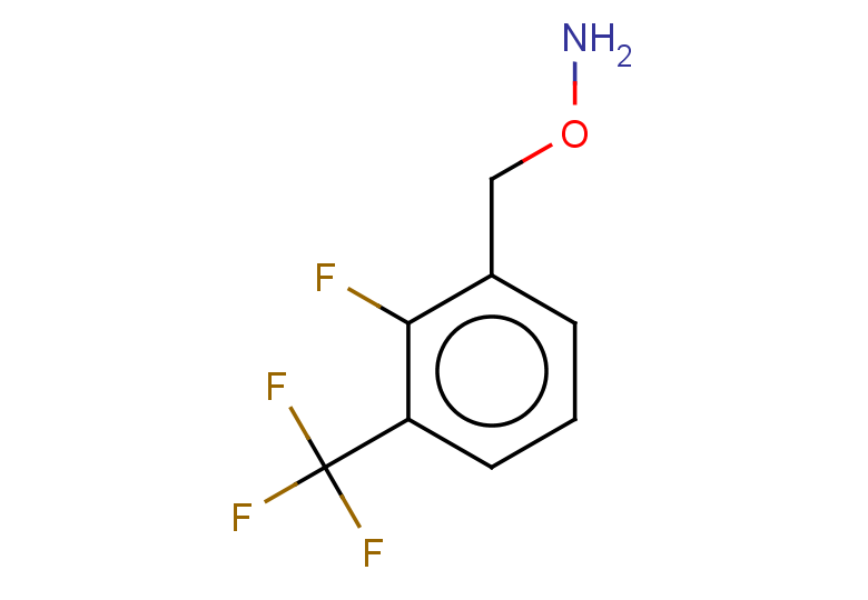 O-{[2-fluoro-3-(trifluoromethyl)phenyl]methyl}hydroxylamine