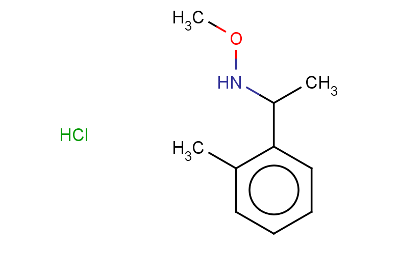 methoxy[1-(2-methylphenyl)ethyl]amine hydrochloride