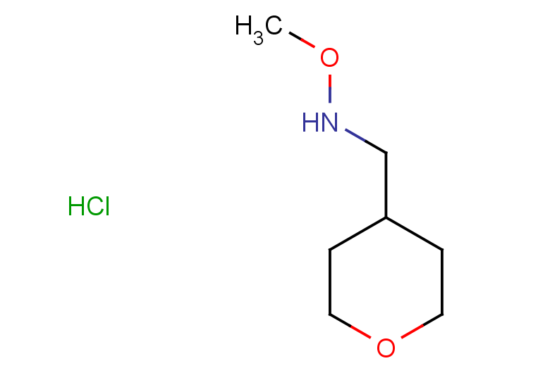 methoxy[(oxan-4-yl)methyl]amine hydrochloride
