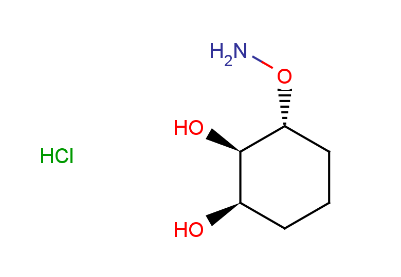 rac-(1R,2R,3R)-3-(aminooxy)cyclohexane-1,2-diol hydrochloride