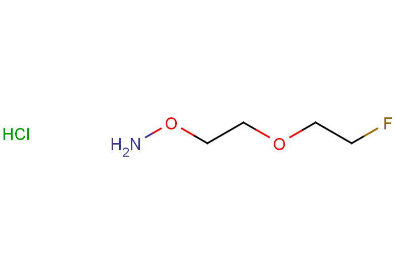 O-[2-(2-fluoroethoxy)ethyl]hydroxylamine hydrochloride