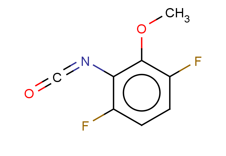 1,4-difluoro-2-isocyanato-3-methoxybenzene
