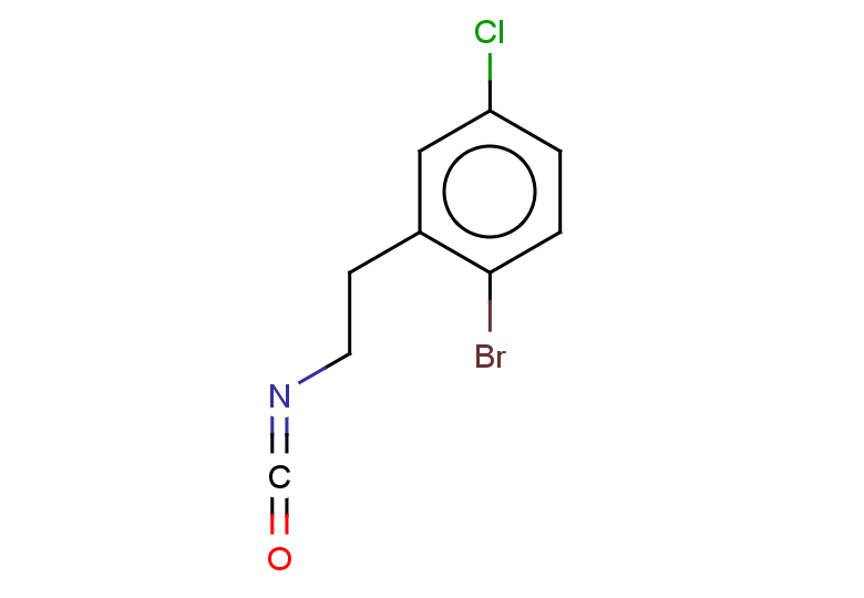 1-bromo-4-chloro-2-(2-isocyanatoethyl)benzene