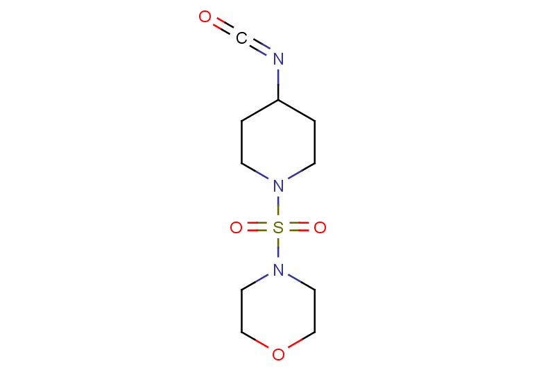 4-[(4-isocyanatopiperidin-1-yl)sulfonyl]morpholine