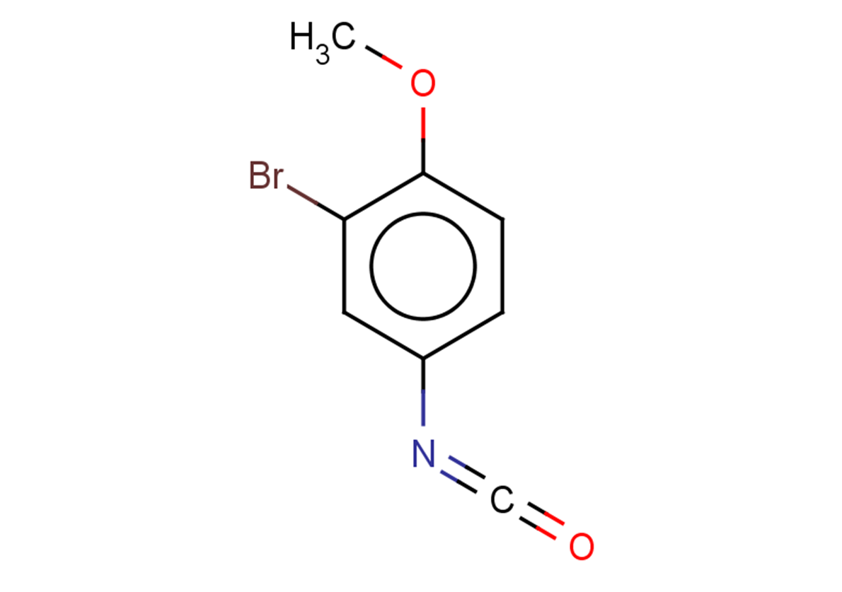 2-bromo-4-isocyanato-1-methoxybenzene
