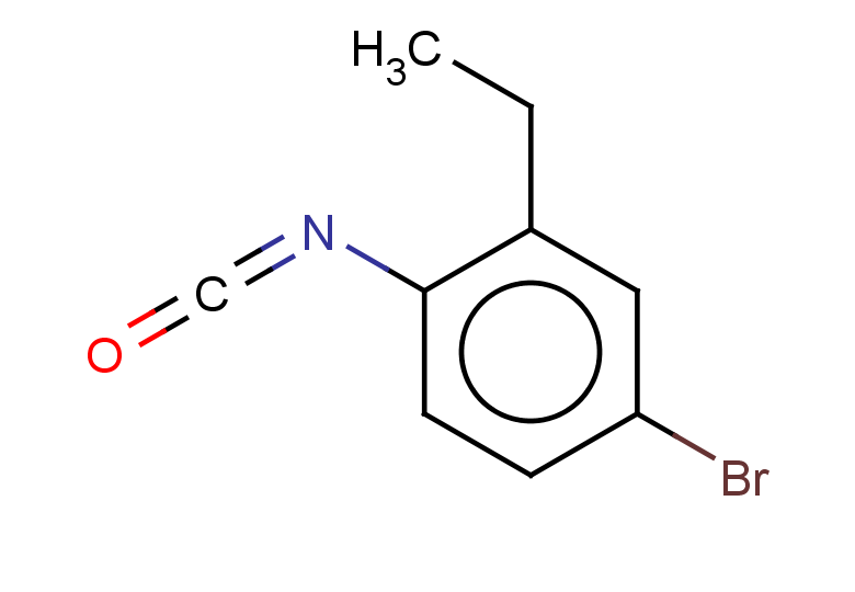 4-bromo-2-ethyl-1-isocyanatobenzene