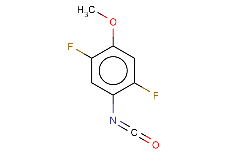 1,4-difluoro-2-isocyanato-5-methoxybenzene