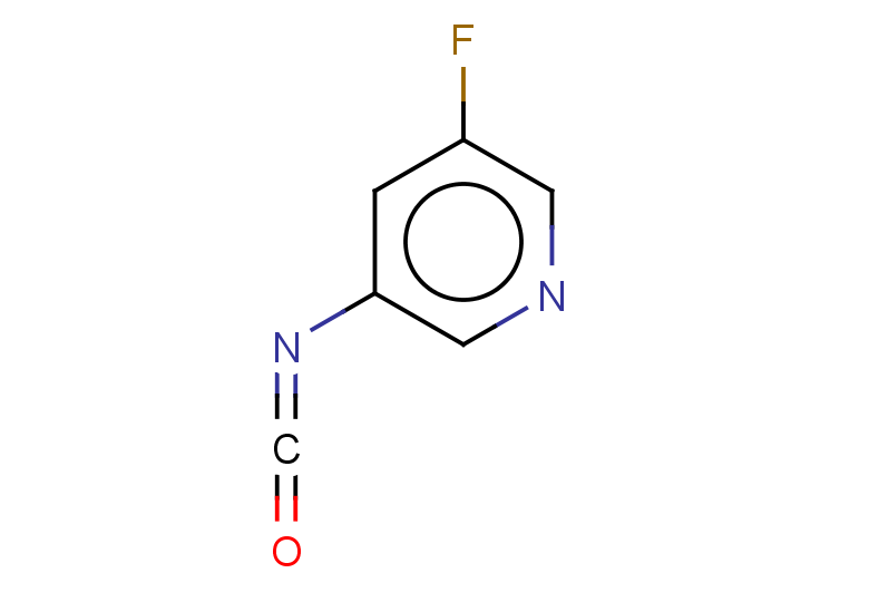 3-fluoro-5-isocyanatopyridine