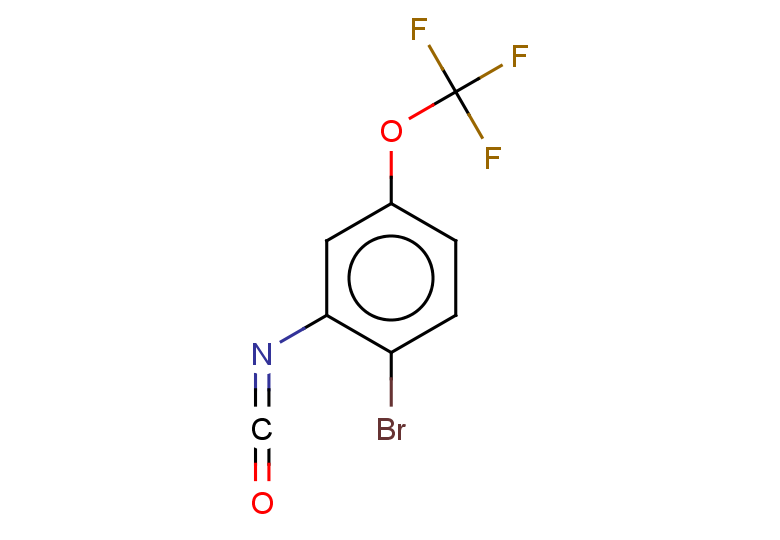1-bromo-2-isocyanato-4-(trifluoromethoxy)benzene
