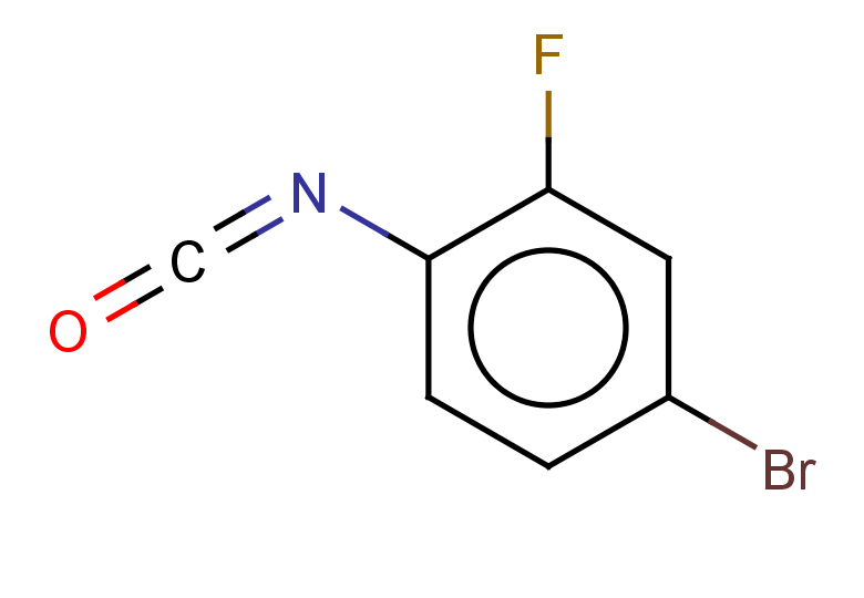 4-bromo-2-fluoro-1-isocyanatobenzene