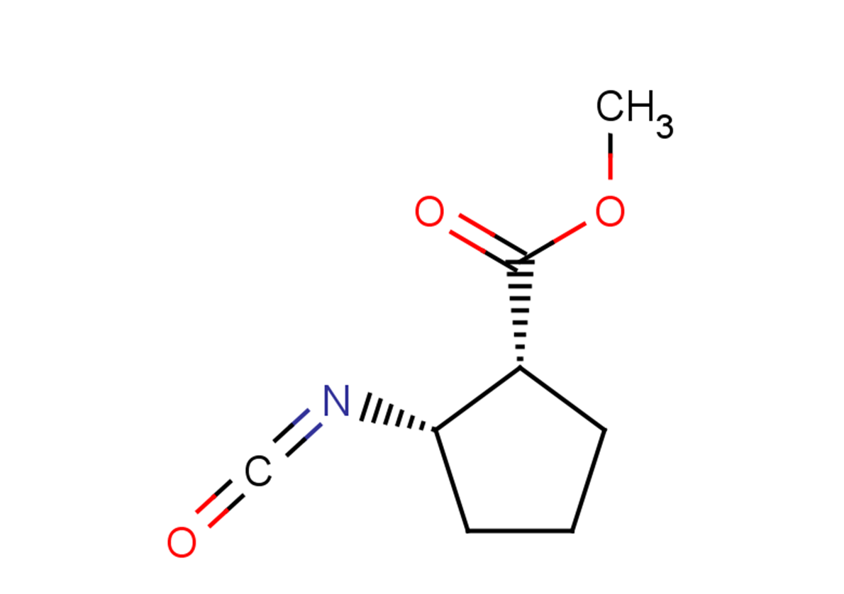 rac-methyl (1R,2S)-2-isocyanatocyclopentane-1-carboxylate, cis