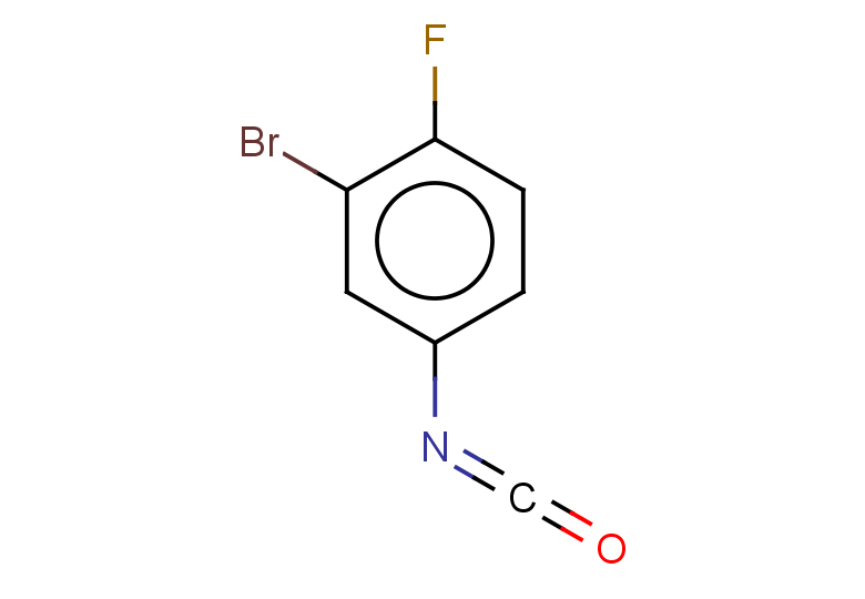2-bromo-1-fluoro-4-isocyanatobenzene
