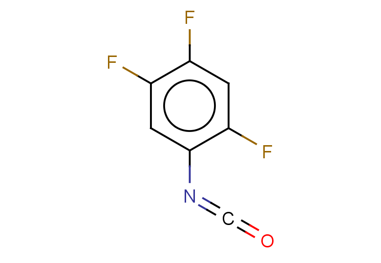 1,2,4-trifluoro-5-isocyanatobenzene