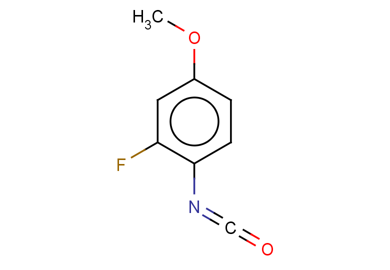 2-fluoro-1-isocyanato-4-methoxybenzene