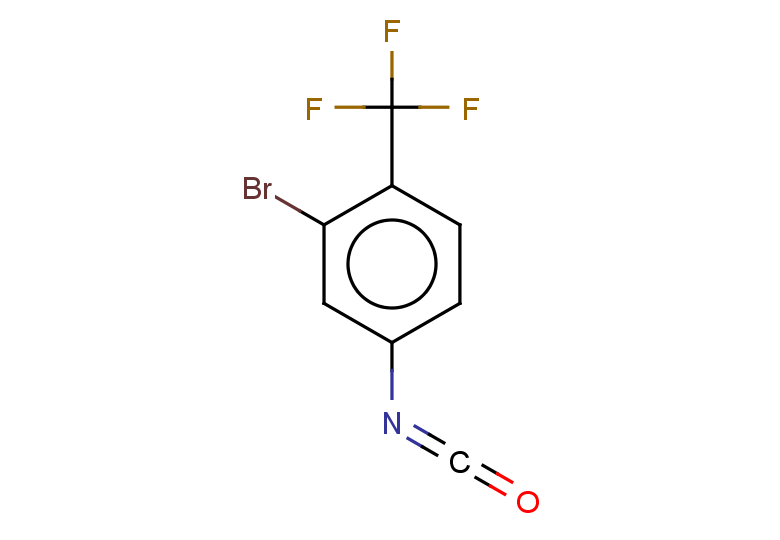 2-bromo-4-isocyanato-1-(trifluoromethyl)benzene