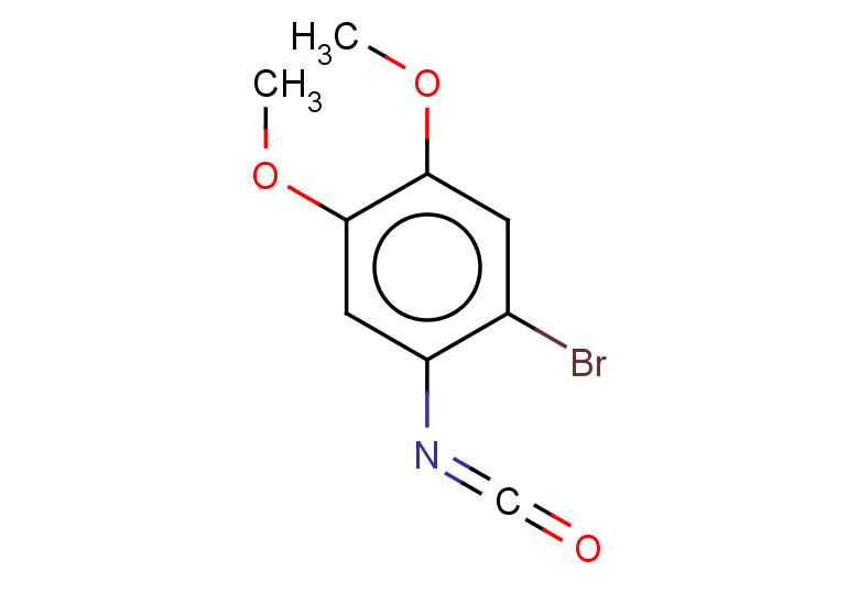 1-bromo-2-isocyanato-4,5-dimethoxybenzene