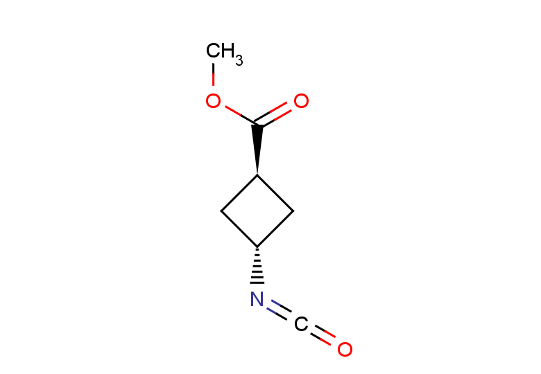 methyl (1r,3r)-3-isocyanatocyclobutane-1-carboxylate, trans