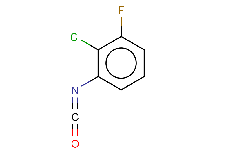 2-chloro-1-fluoro-3-isocyanatobenzene