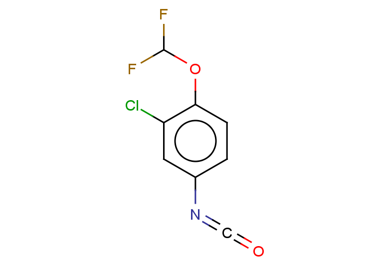 2-chloro-1-(difluoromethoxy)-4-isocyanatobenzene
