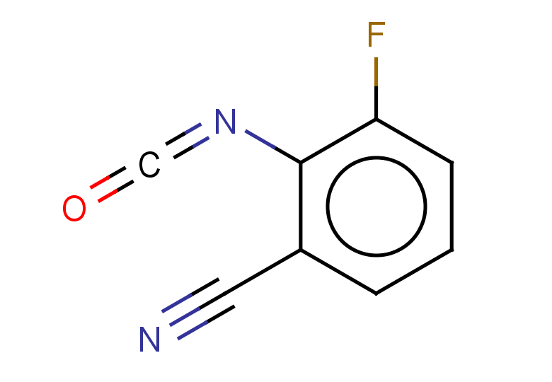 3-fluoro-2-isocyanatobenzonitrile