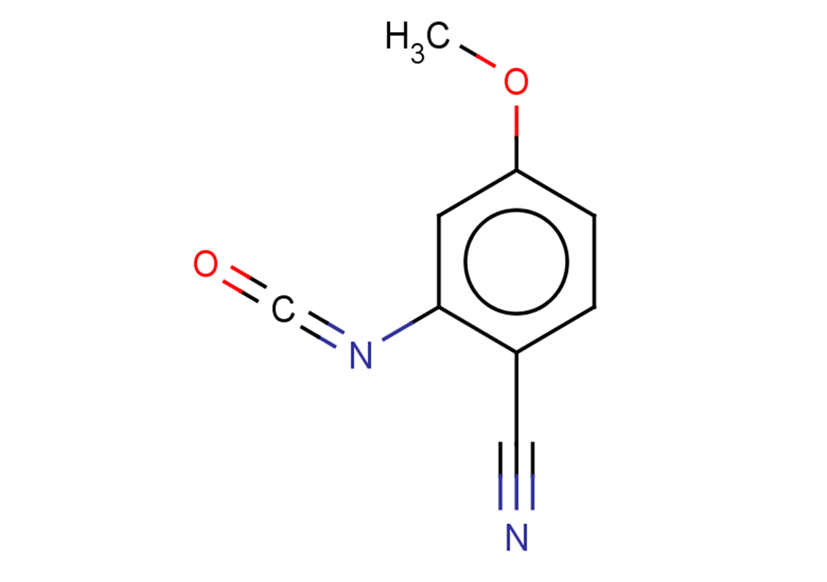 2-isocyanato-4-methoxybenzonitrile