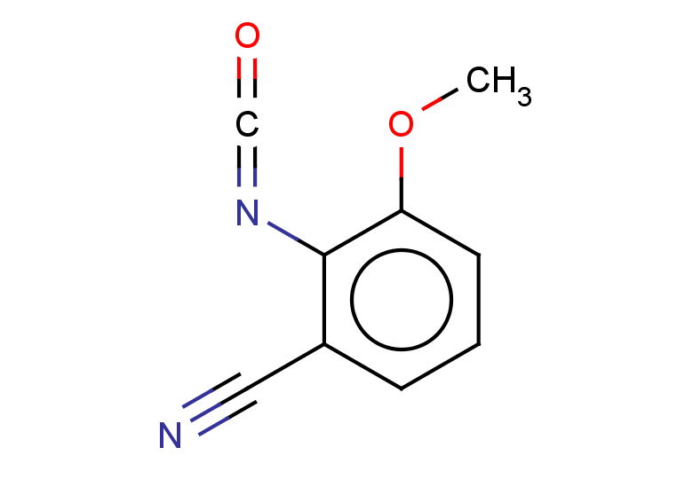 2-isocyanato-3-methoxybenzonitrile