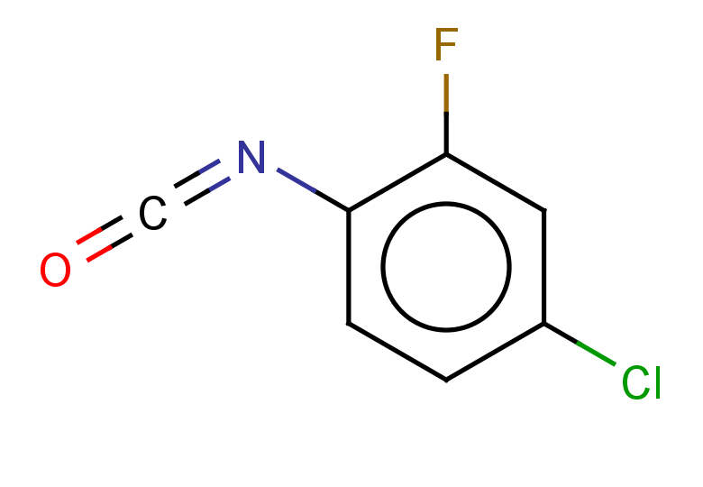 4-chloro-2-fluoro-1-isocyanatobenzene