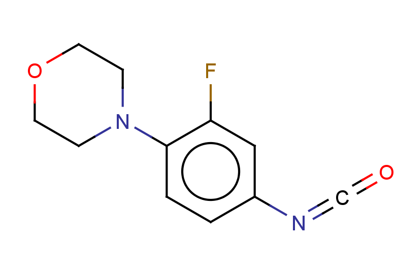 4-(2-fluoro-4-isocyanatophenyl)morpholine