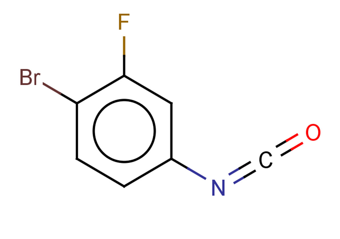 1-bromo-2-fluoro-4-isocyanatobenzene