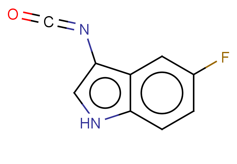 5-fluoro-3-isocyanato-1H-indole