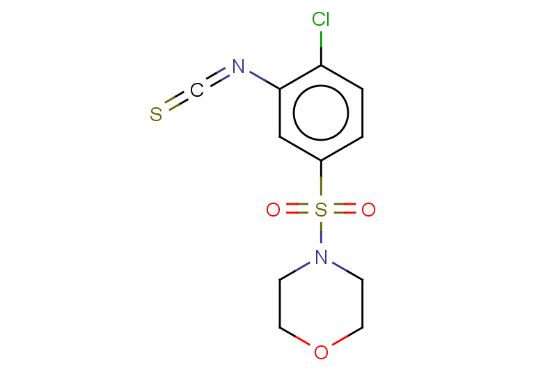 4-(4-chloro-3-isothiocyanatobenzenesulfonyl)morpholine