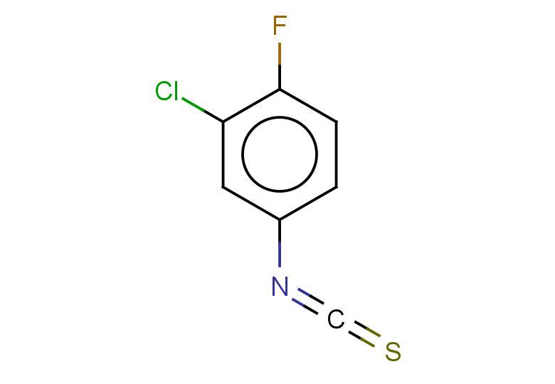 2-chloro-1-fluoro-4-isothiocyanatobenzene