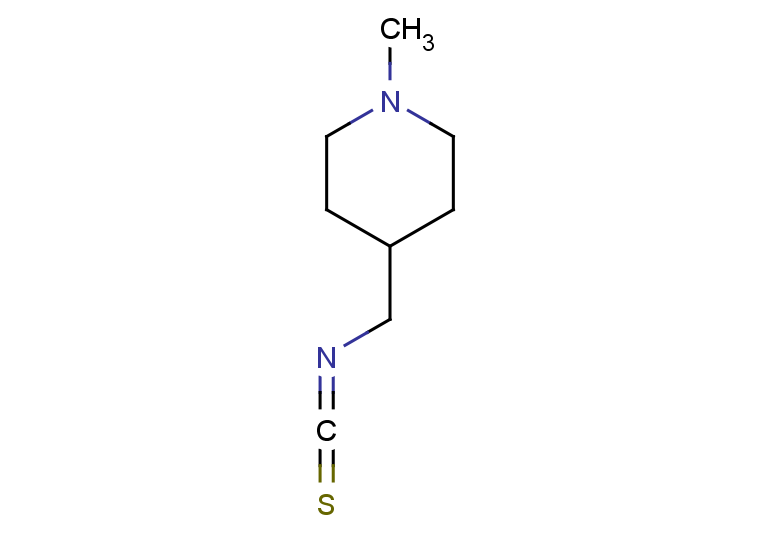 4-(isothiocyanatomethyl)-1-methylpiperidine