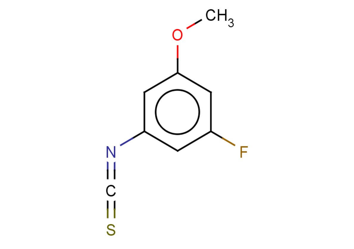 1-fluoro-3-isothiocyanato-5-methoxybenzene