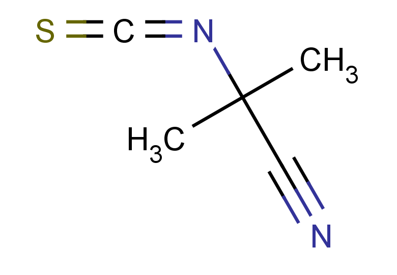 2-isothiocyanato-2-methylpropanenitrile