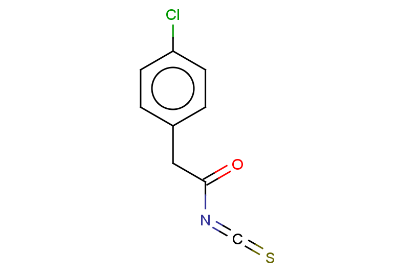 2-(4-chlorophenyl)ethanecarbonyl isothiocyanate